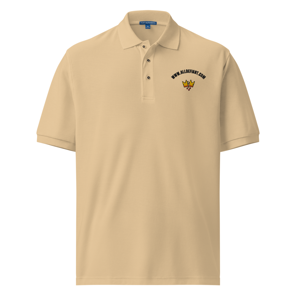 Port Authority K500 Premium Polo Shirt (Stone / 2XL)