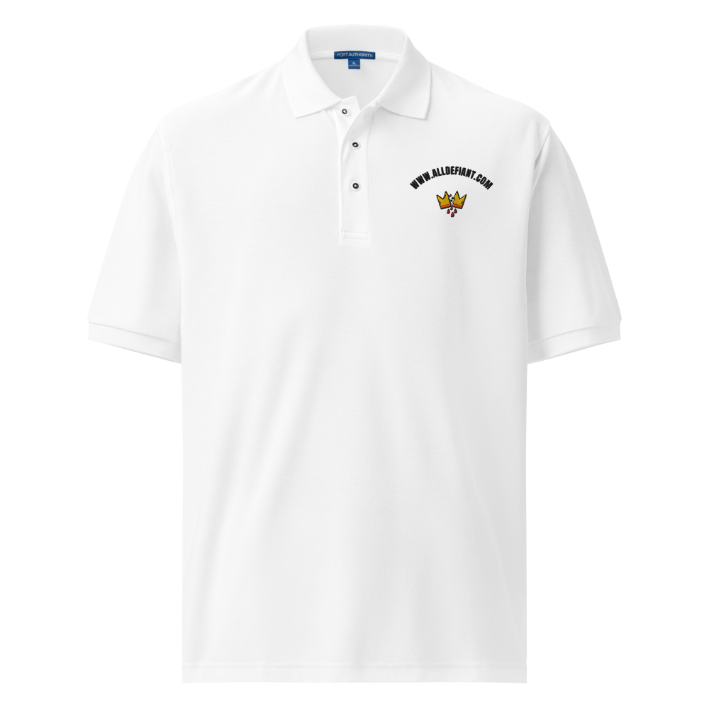 Port Authority K500 Premium Polo Shirt (White / 2XL)