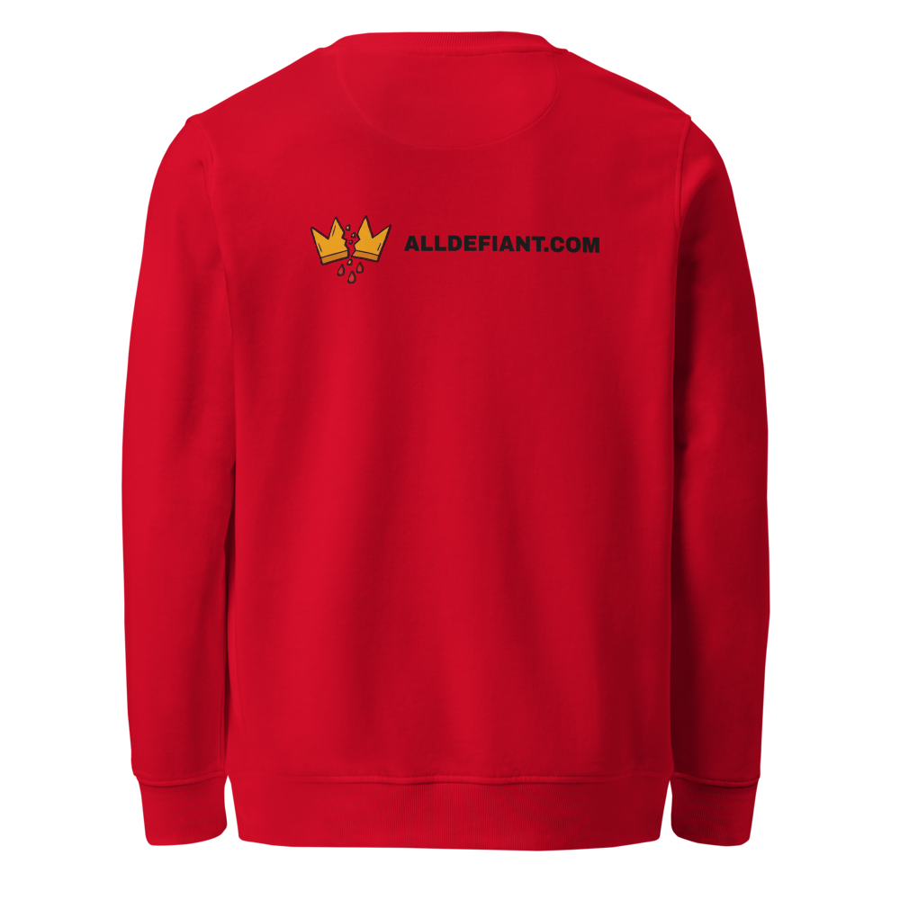 Unisex Organic Sweatshirt - back
