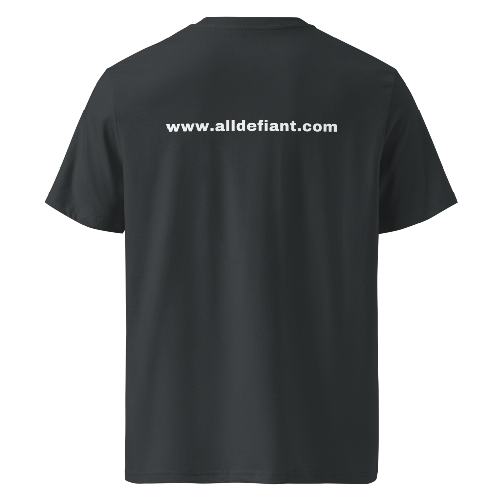 Unisex Organic Ribbed Neck T-Shirt | Stanley/Stella SATU001 (India Ink Grey / L)