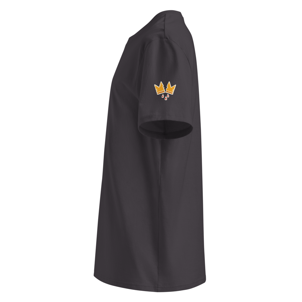 Unisex Organic Ribbed Neck Creator 2.0 T-Shirt  Dark - sleeve_left