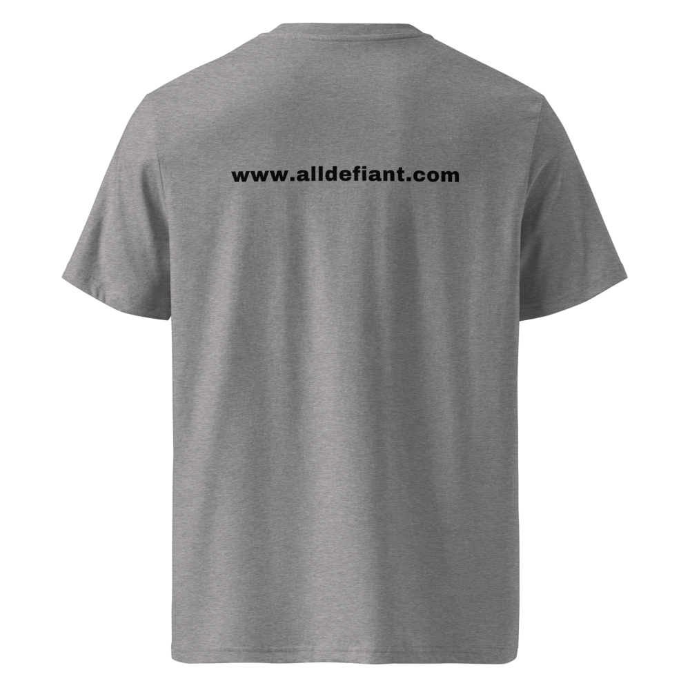 Unisex Organic Ribbed Neck T-Shirt | Stanley/Stella SATU001 (Heather Grey / 2XL)