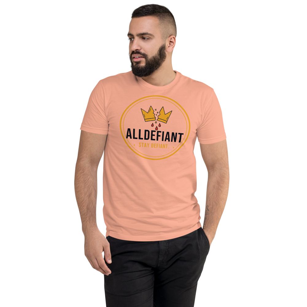 Next Level 3600 Premium Fitted Short Sleeve Crew (Desert Pink / 2XL)