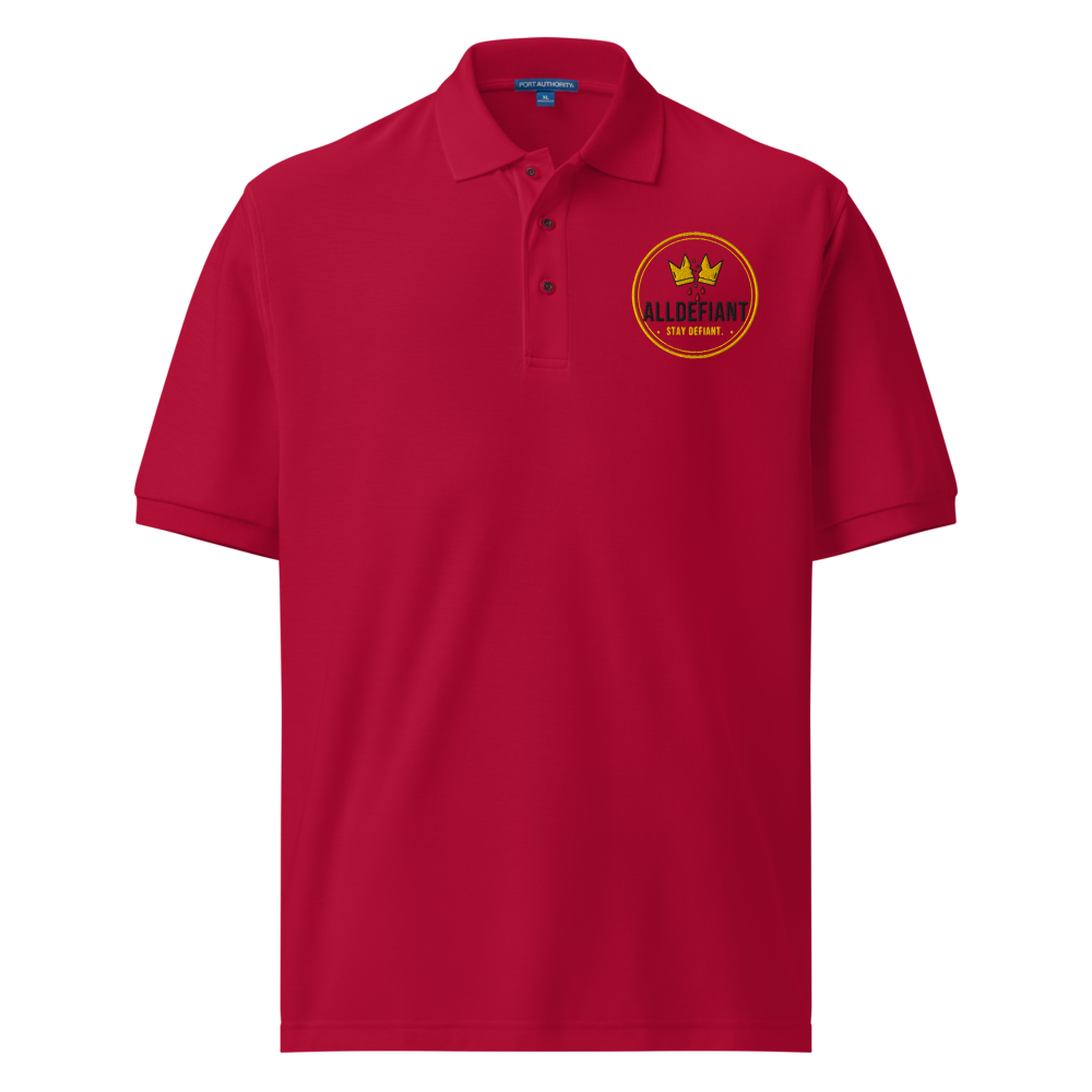 Port Authority K500 Premium Polo Shirt (Red / 4XL)