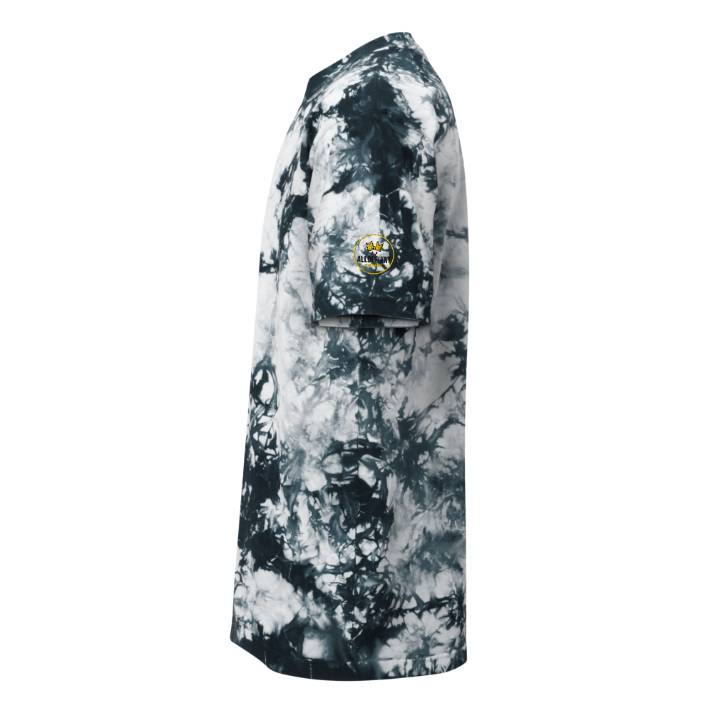 Oversized Tie-Dye T-shirt | Shaka Wear SHHTDS (Black / White / L)
